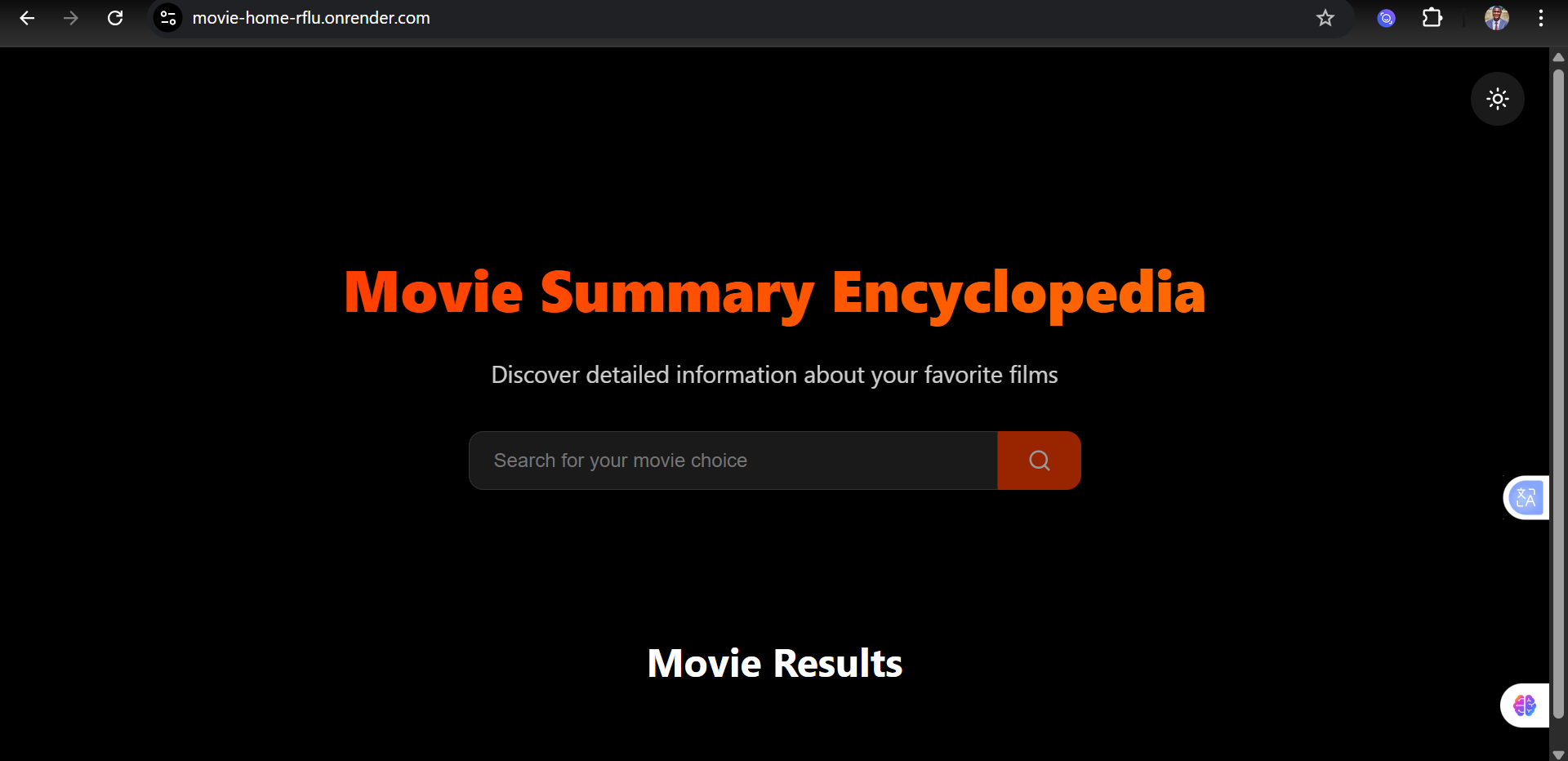 Movie Summary Encyclopedia